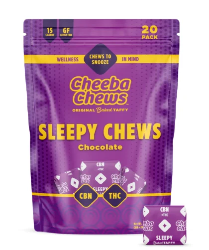 Sleepy Chews | 100mg 20pk | Chocolate Taffy Sleepy Chews | 100mg 20pk | Chocolate Taffy