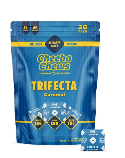 Trifecta | 100mg 20pk | Caramel Taffy Trifecta | 100mg 20pk | Caramel Taffy