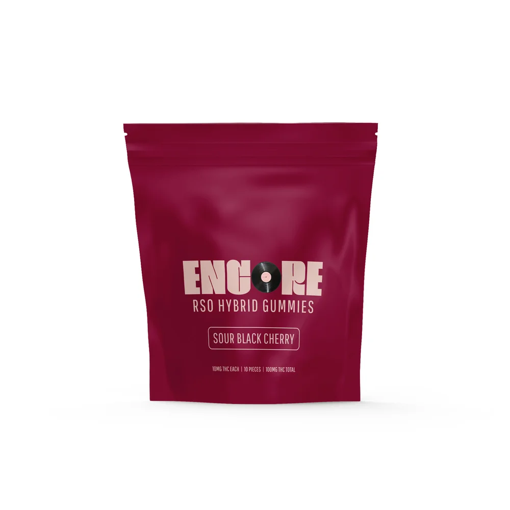 Sour Black Cherry | 100mg 10pk | Rso Gummies Sour Black Cherry | 100mg 10pk | Rso Gummies