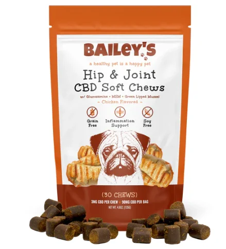Hip & Joint Cbd Soft Chews - 30 Count Bag