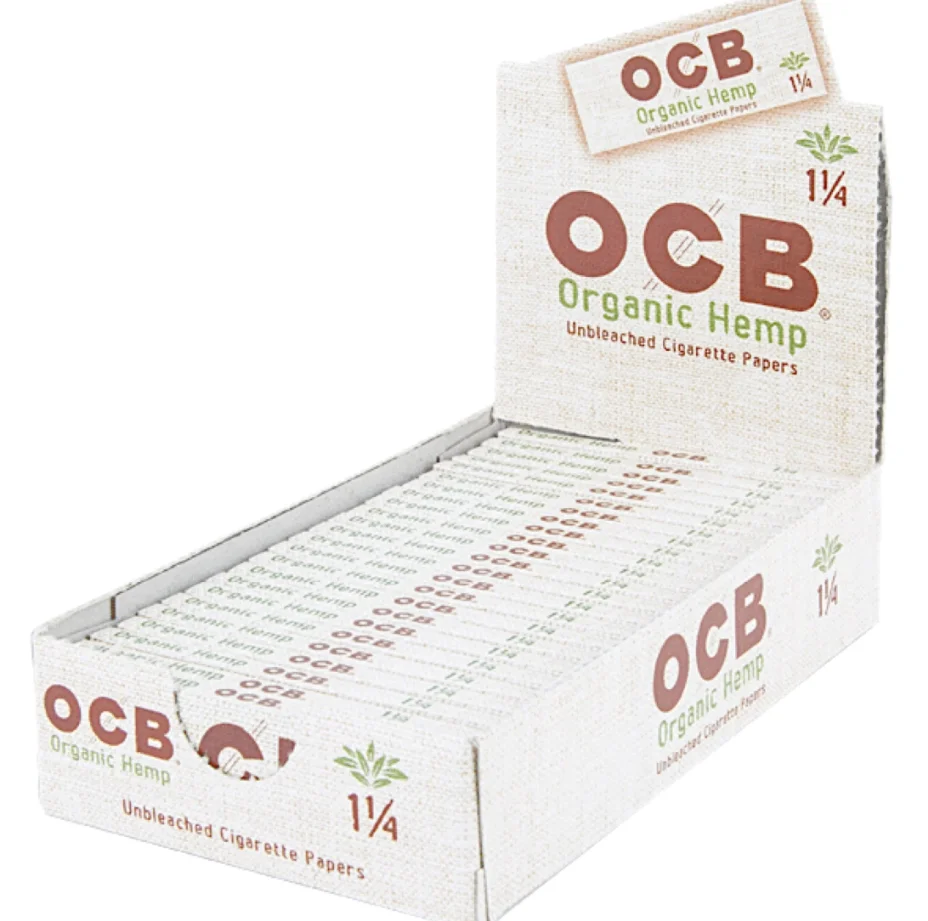 Ocb 1.25" Unbleached Organic Hemp Rolling Papers Ocb 1.25" Unbleached Organic Hemp Rolling Papers