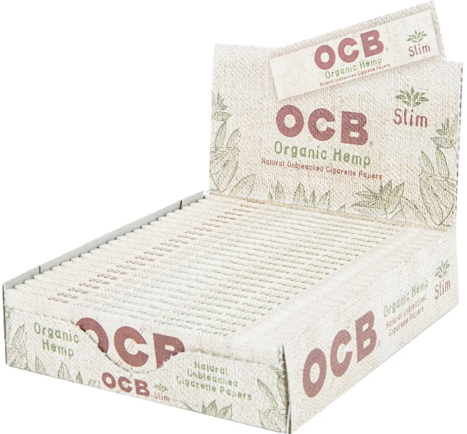 Ocb King Slim Unbleached Organic Hemp Rolling Papers Ocb King Slim Unbleached Organic Hemp Rolling Papers