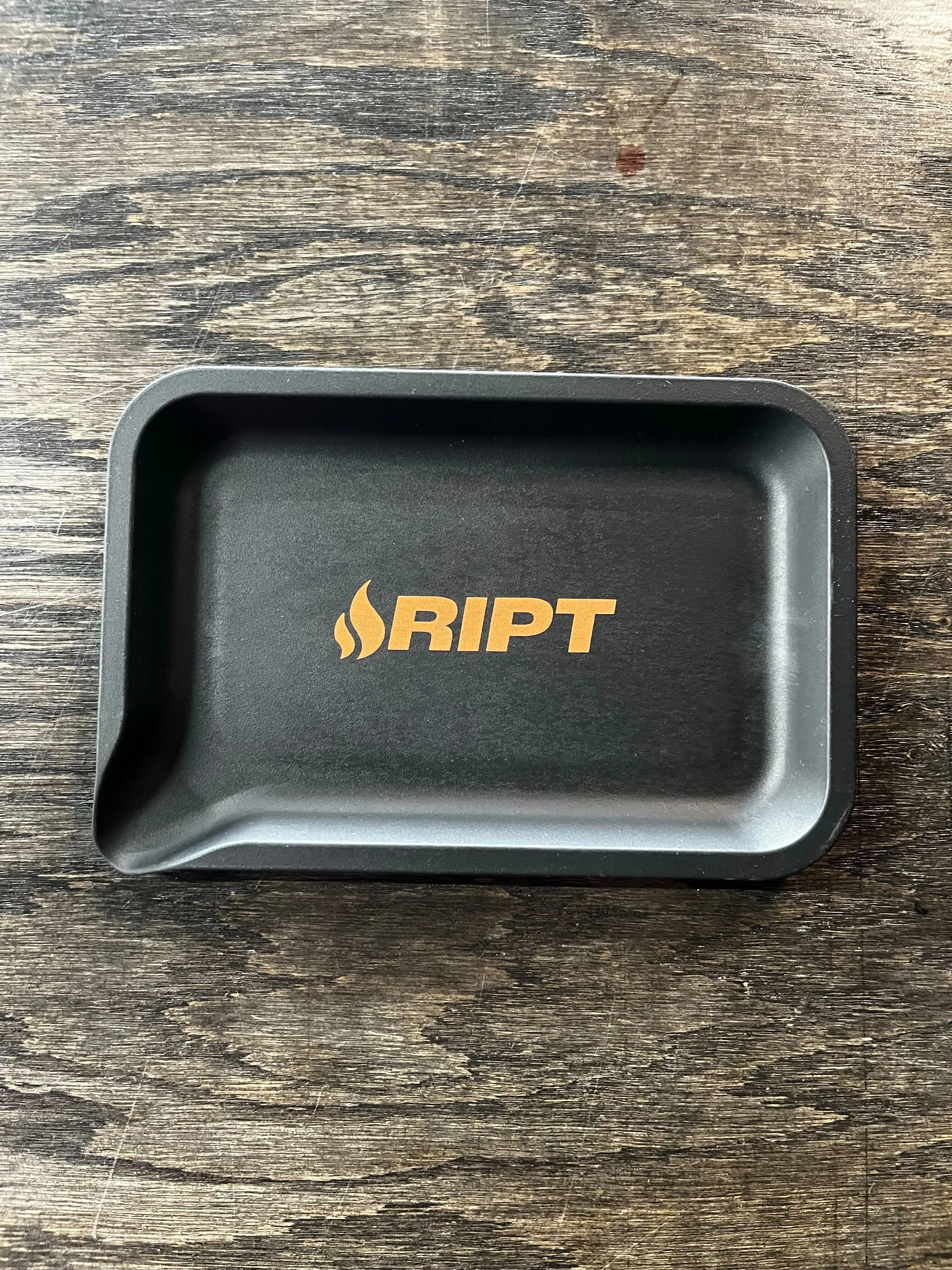Revelry X Ript | Mini Rolling Tray | Custom Orange Print Revelry X Ript | Mini Rolling Tray | Custom Orange Print
