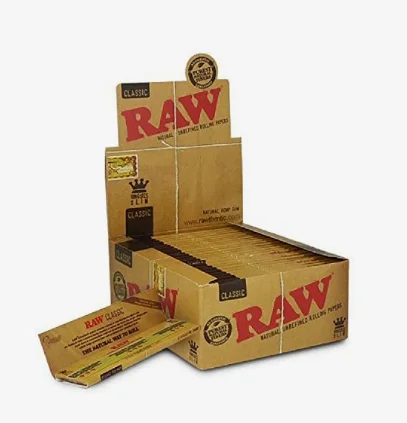 Raw Classic King Size Slim Rolling Papers Raw Classic King Size Slim Rolling Papers