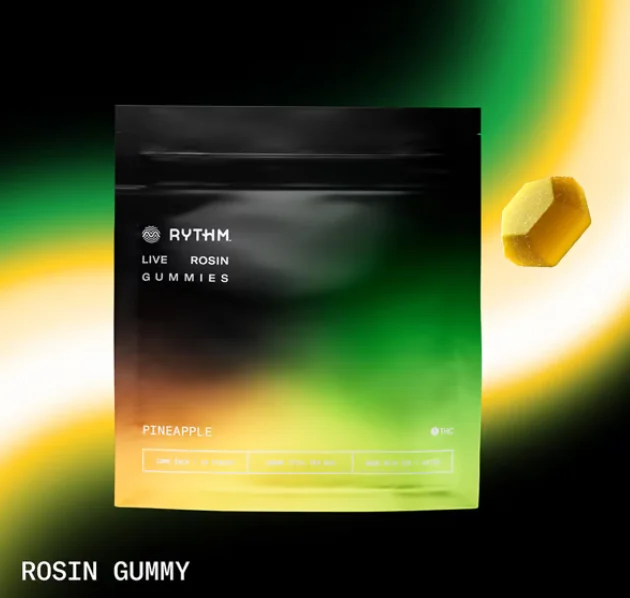 Pineapple | 100mg 10pk | Solventless Gummy