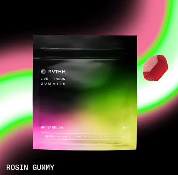 Watermelon | 100mg 10pk | Solventless Gummy Watermelon | 100mg 10pk | Solventless Gummy