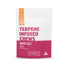 Terpene Infused Chews - Berry Zest - Indica - 50mg Terpene Infused Chews - Berry Zest - Indica - 50mg