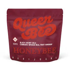 Queen Bee Black Cherry Cola Gumdrop - 100 Mg