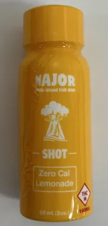 Sugar Free Lemonade Fast Acting Shot - 100 Mg