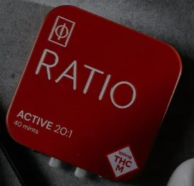Ratio Active 20:1 Microdose Mints - 100 Mg - 40 Pack Ratio Active 20:1 Microdose Mints - 100 Mg - 40 Pack