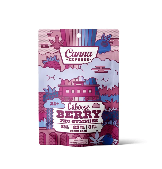 Canna Express Gummies - 10ct Berry