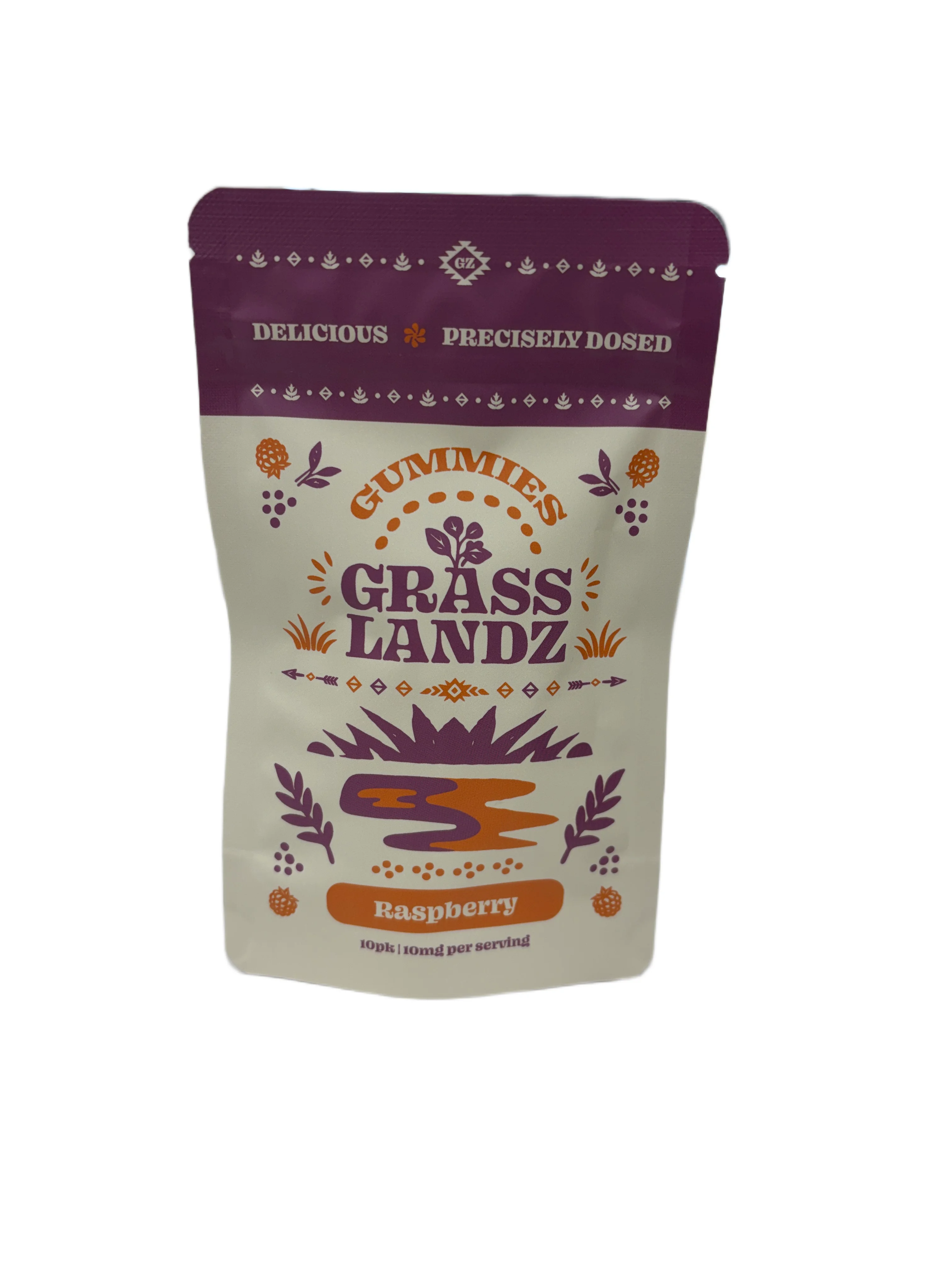 Grasslandz Raspberry Gummies