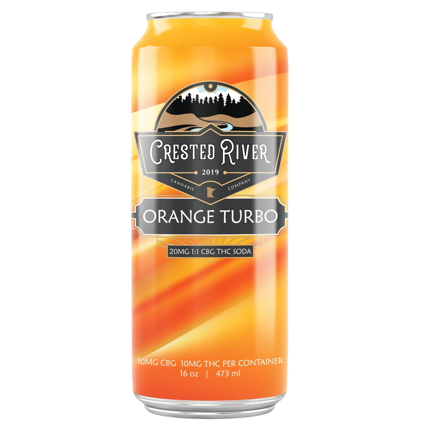 Crested River Sodas - Orange Turbo