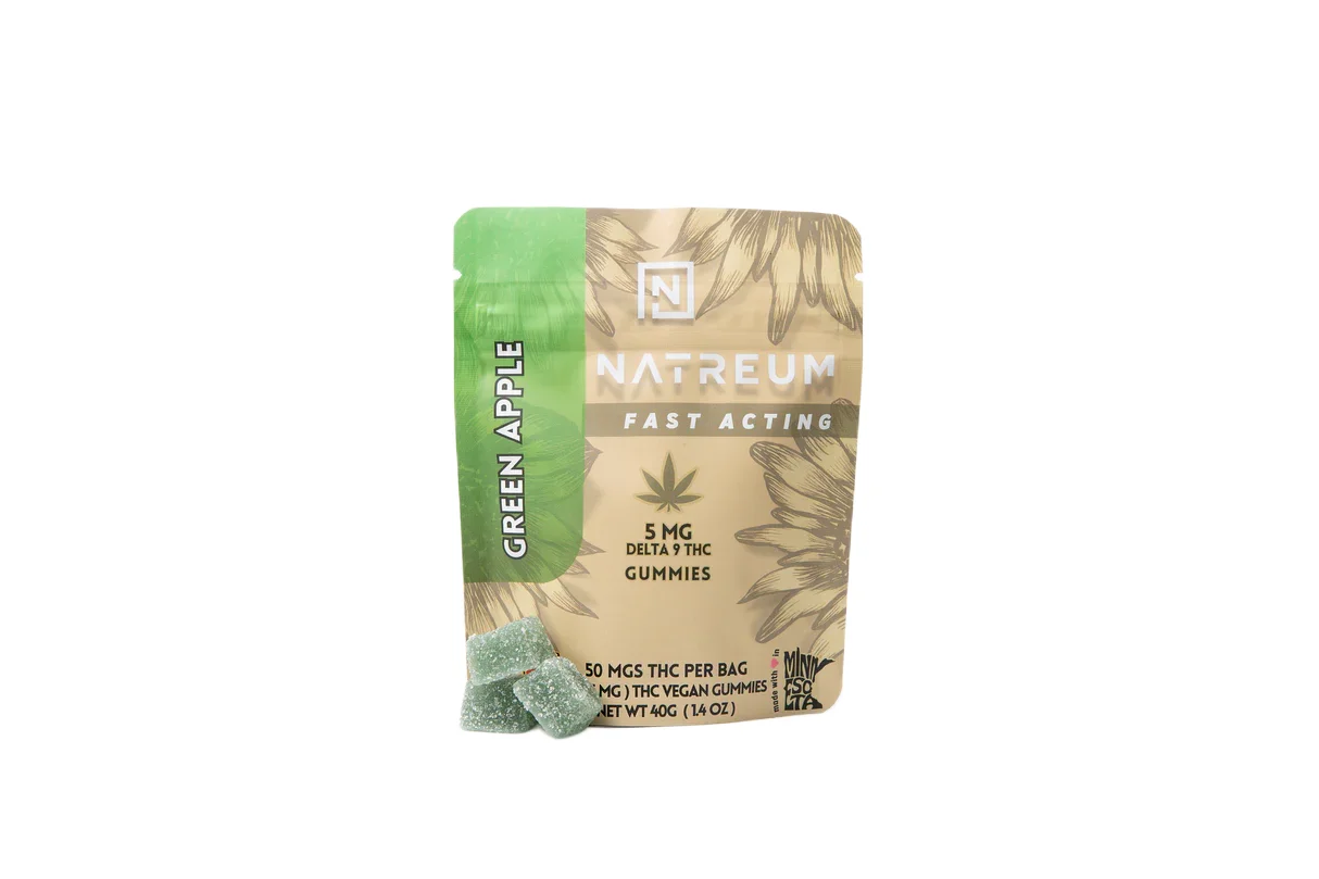 Natreum Nano Gummies - Green Apple
