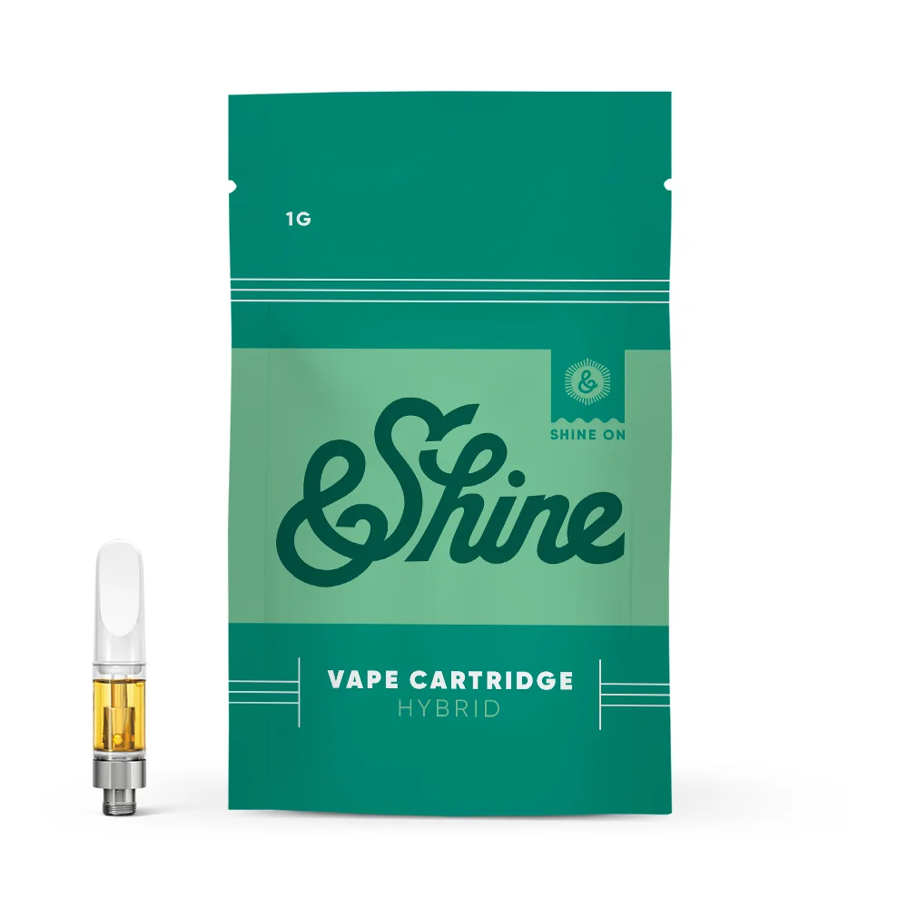 &Shine 1g Cart (Med) - Biscotti