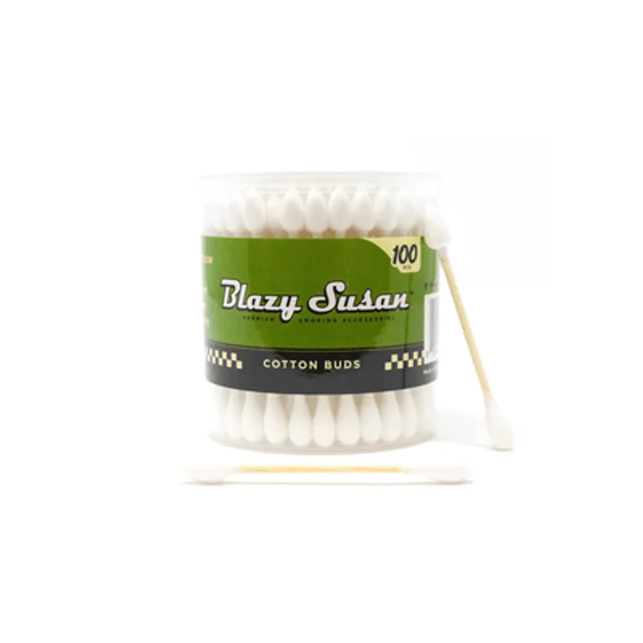 Blazy Susan - Wooden Stick Q Tips - 100ct