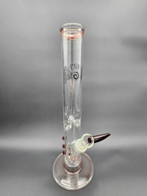 Prism Glassworks - Short Straight Tube W/colored Accents - 14mm