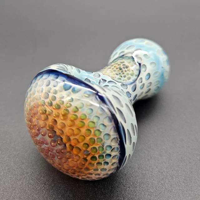 Sol Fire Glass - Bubble Trap Double  Implosion Spoon   188
