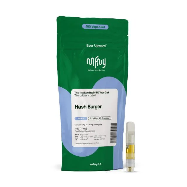 Mfny - Hash Burger 0.5g Live Resin Vape Cart
