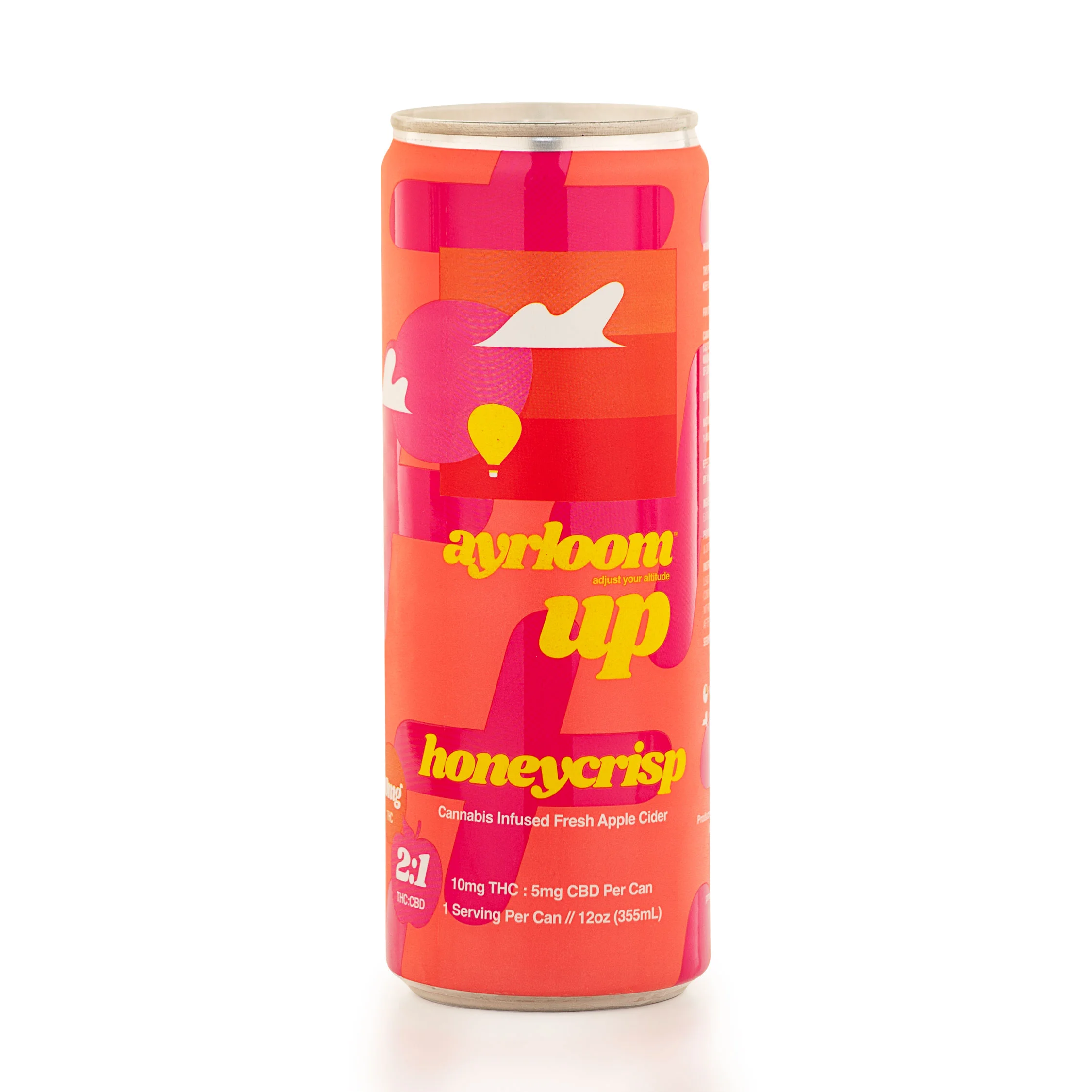 Ayrloom - "Up" Honeycrisp Single Can (10mg Thc:5mg Cbd)