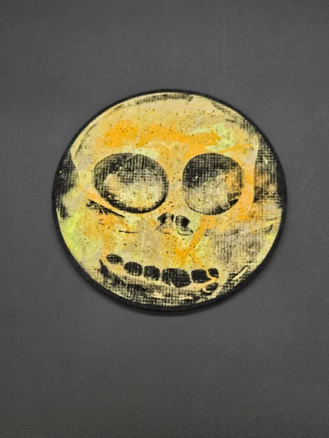 Moodmats - Bob Snodgras Skull / Geometric Mat