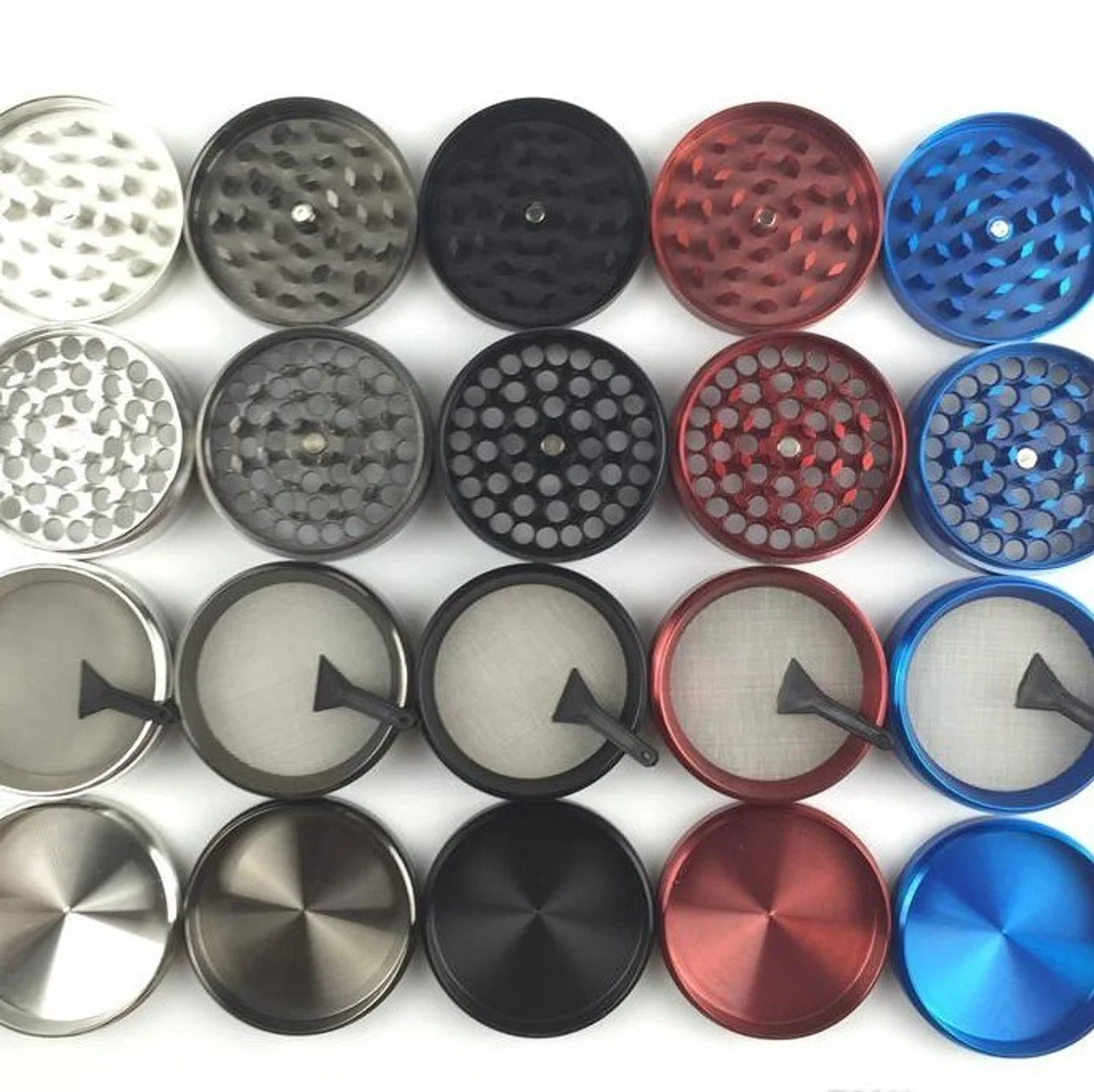 Luvbuds - 63mm 4pc Grinder | Assorted Colors