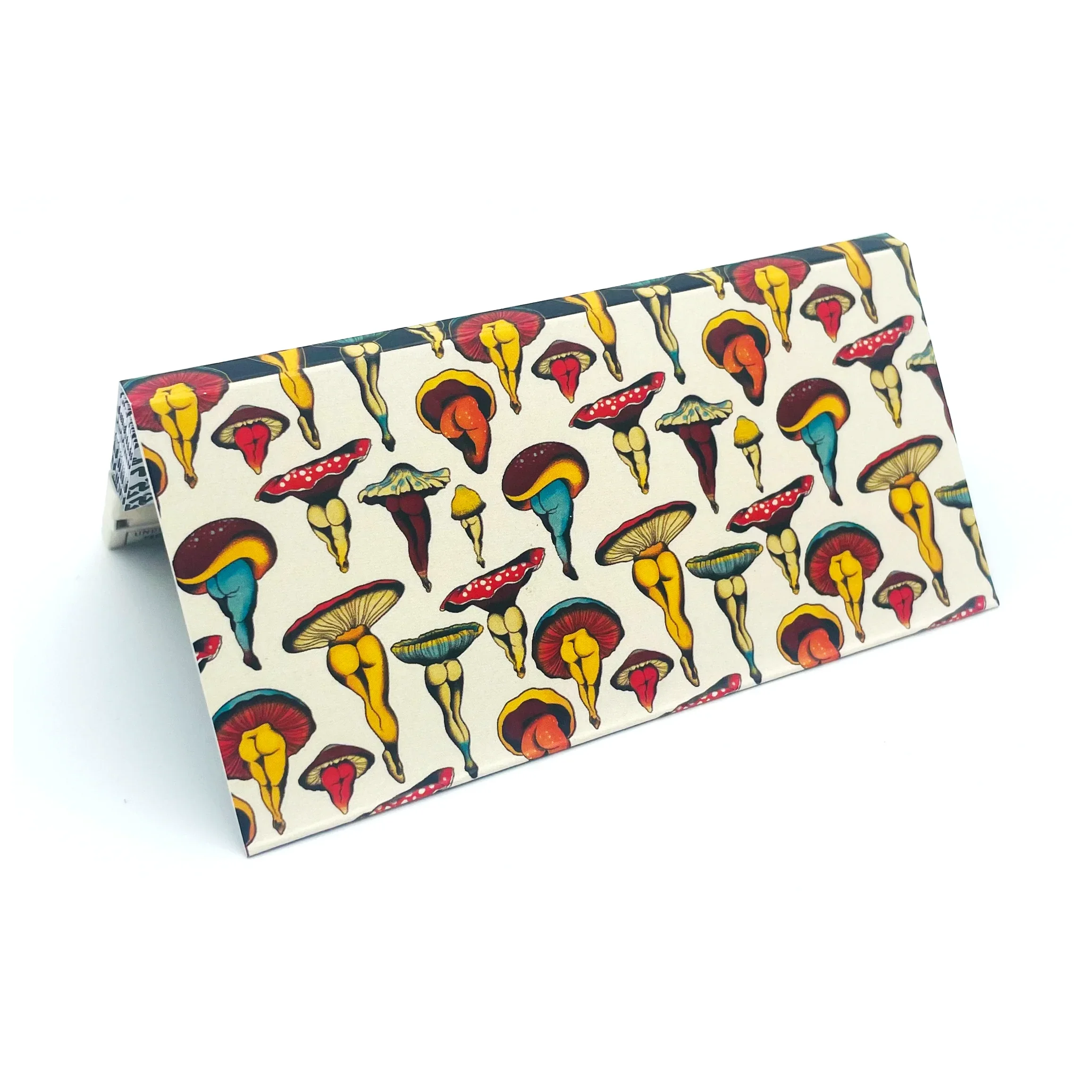 Zzz's Rolling Paper Co - King Size Rolling Booklet W/tips - "Shroom Booties" By Ceci Granata