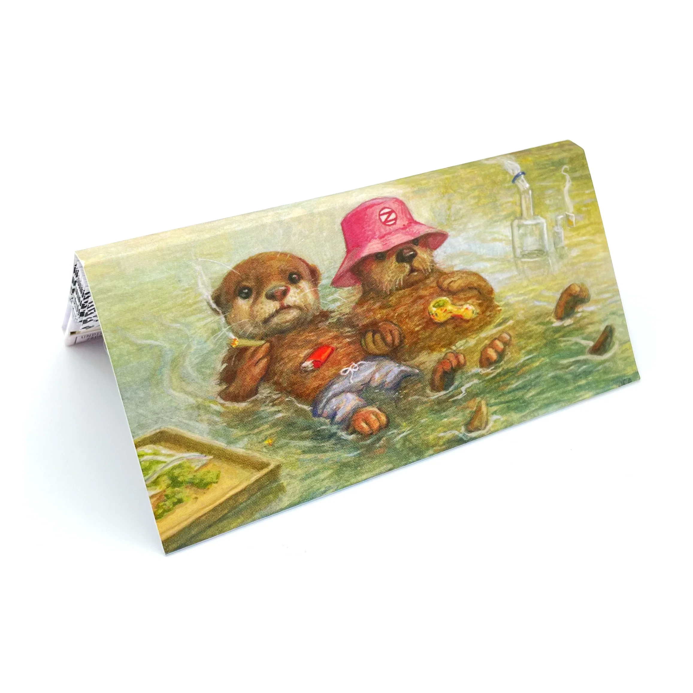 Zzz's Rolling Paper Co - King Size Rolling Booklet W/tips - "Joint Hands" By Joaquin Carreño