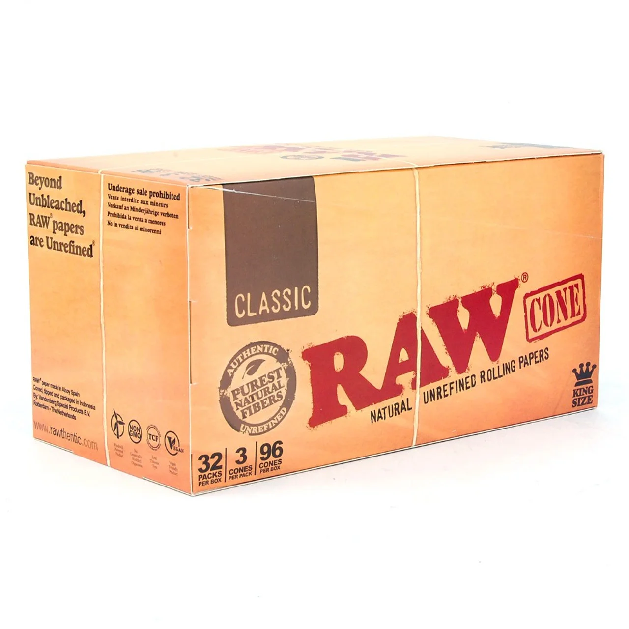 Raw - Classic Cones King Size - 3pk