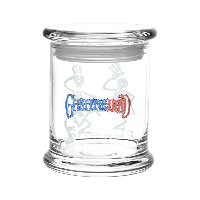 Pulsar - Grateful Dead X Pulsar 420 Jars Pop Top - Top Hat Skeletons 1/2 Ounce