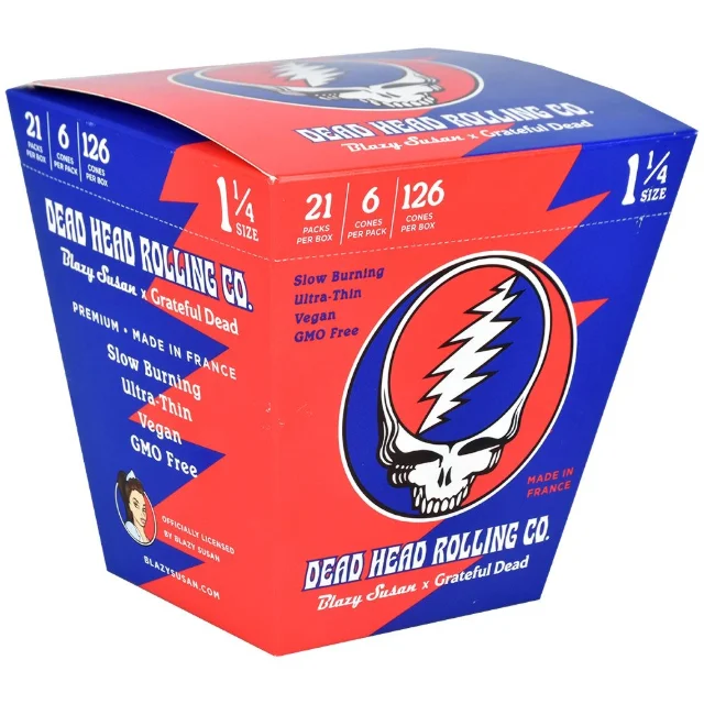 Blazy Susan - Blazy Susan X Grateful Dead Pre-rolled Cones - 1 1/4