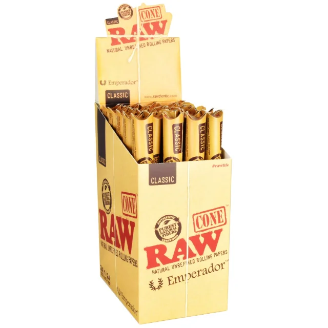 Raw - Classic Cone Emperador 9"
