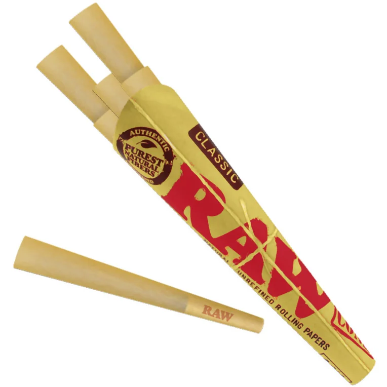 Raw - Classic Pre-rolled Cones 1 1/4 Size - 6pk