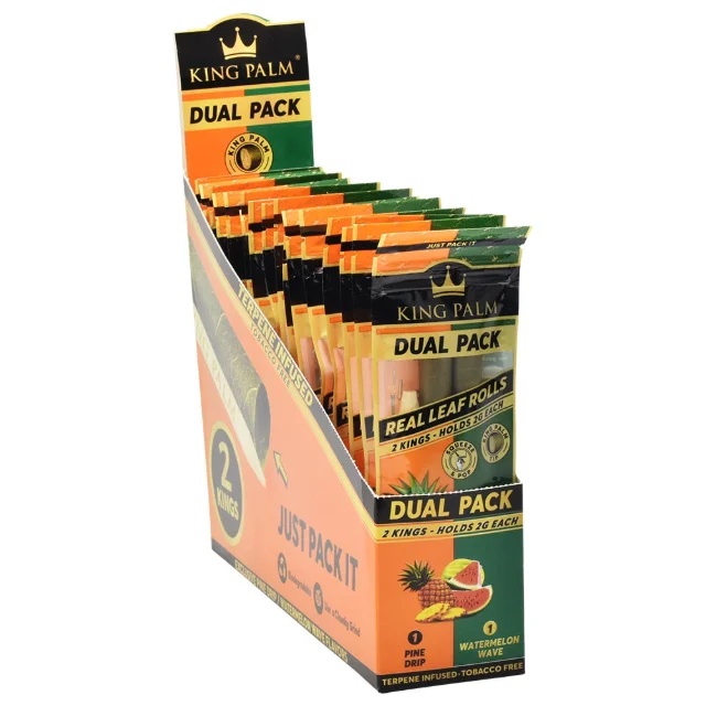 King Palm - Pine Drip & Watermelon Dual-pack Mini - 2pk