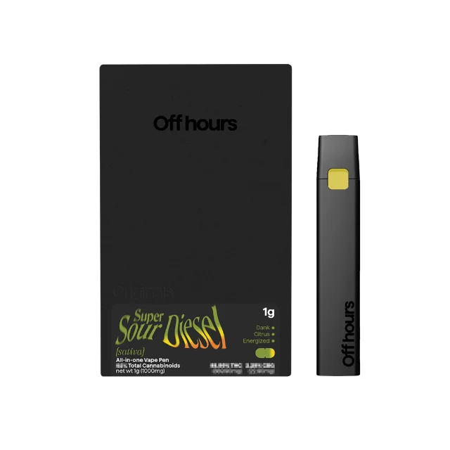 Off Hours - Super Sour Diesel 1g Aio Vape Pen