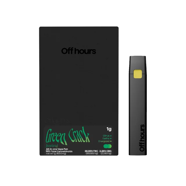 Off Hours - Green Crack 1g Aio Vape