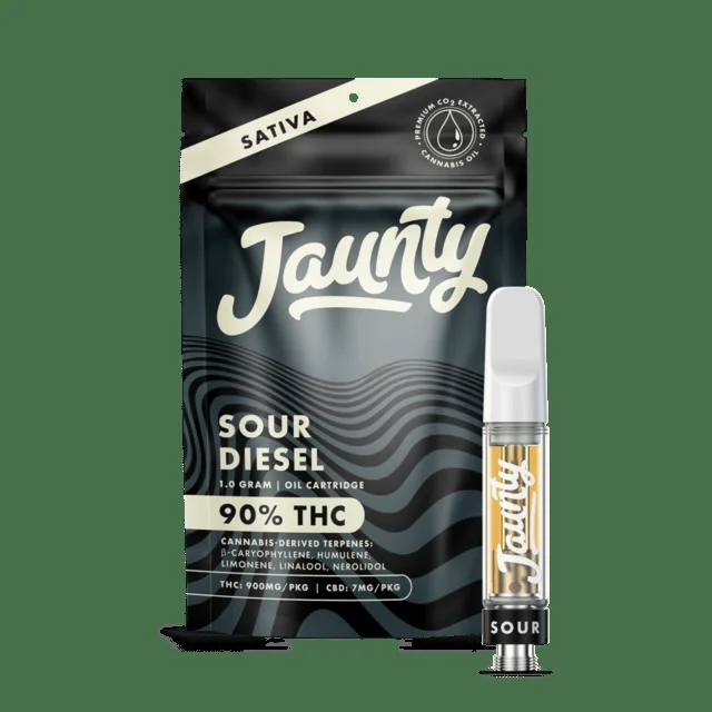 Jaunty - Sour Diesel 1g 510 Vape Cart