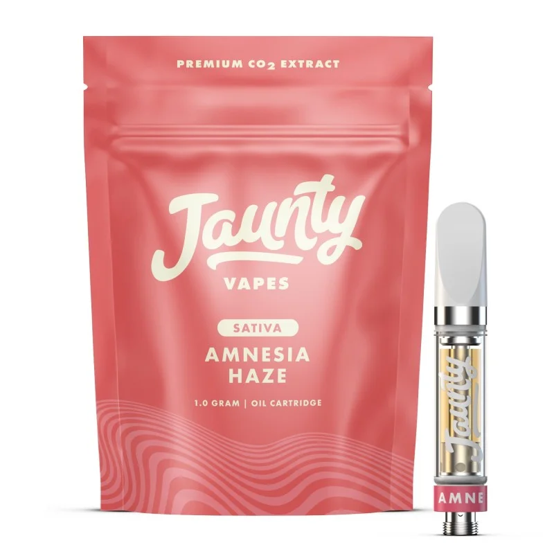 Jaunty - Amnesia Haze 1g 510 Vape Cart