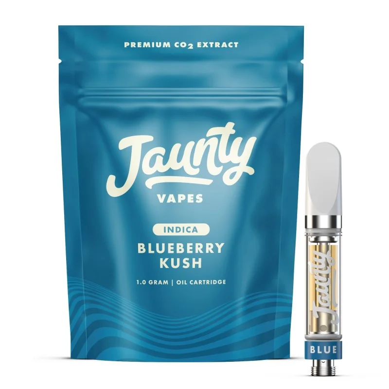 Jaunty - Blueberry Kush 1g 510 Vape Cart