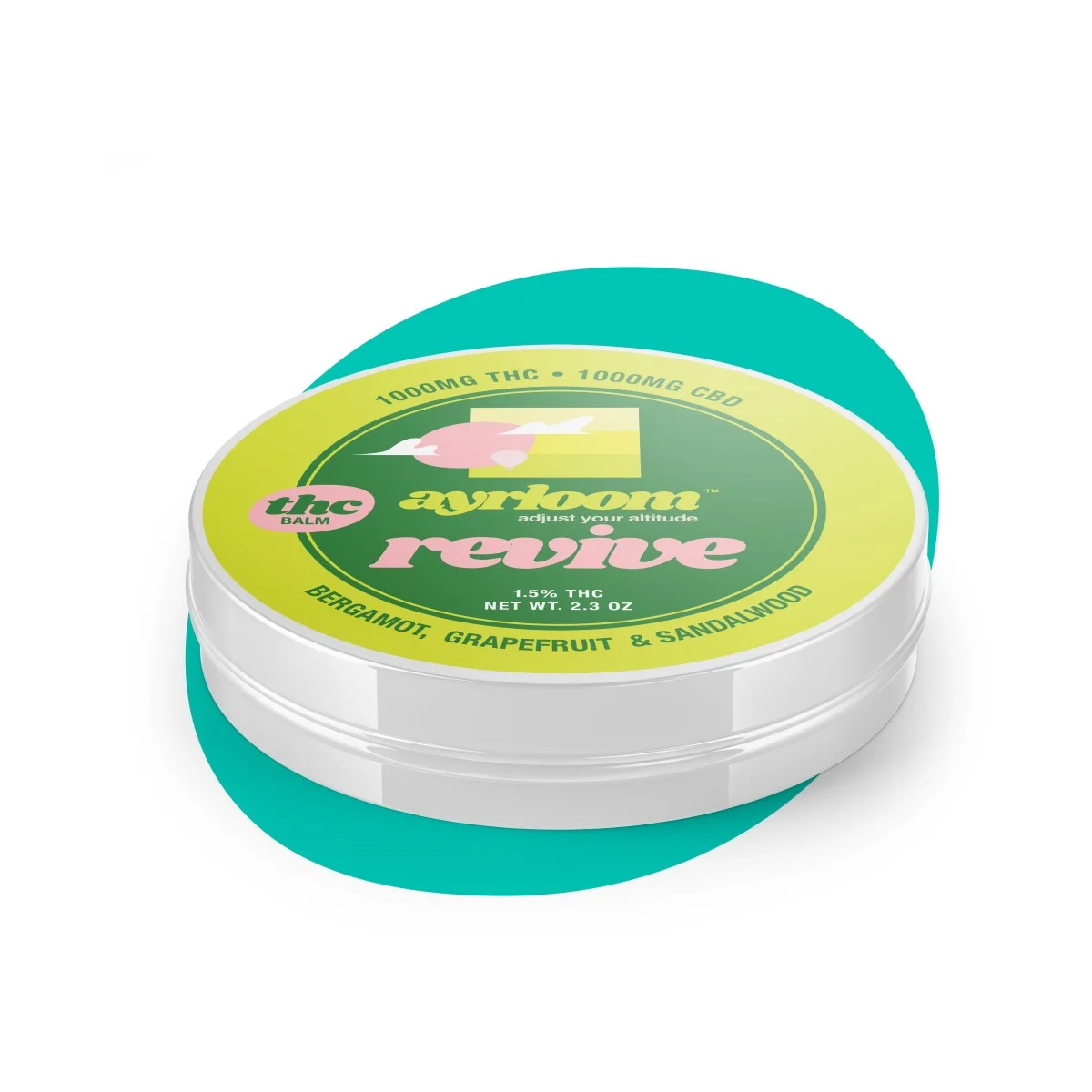 Ayrloom - Revive Balm - 1000mg Thc :1000mg Cbd