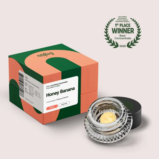 Mfny - Honey Banana - 1g Live Resin Badder