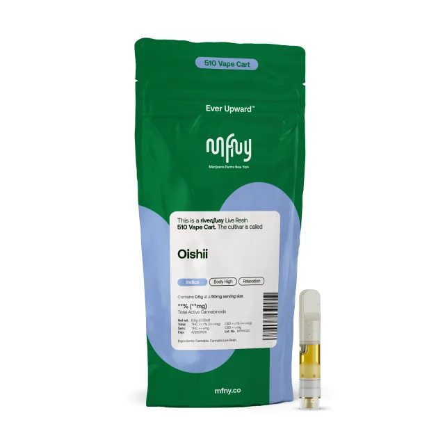 Mfny - Oishii #4 - 0.5 Live Resin 510 Vape Cart