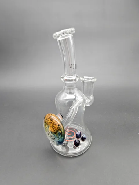 Prism Glassworks - Bell Tube W/ Worked Cab   138