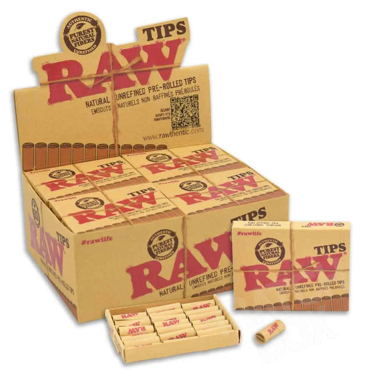 Raw - Pre-rolled Tips 20pk