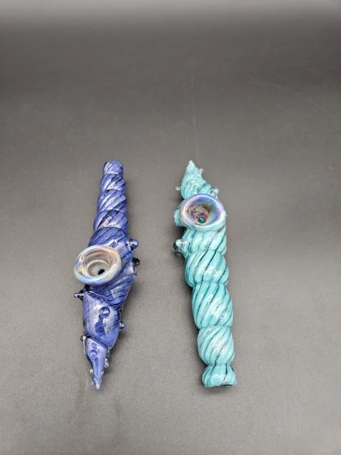 Ohio Valley Glass - Sea Shell Pipe - 130