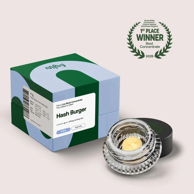 Mfny - Hash Burger - 1g Live Resin Badder