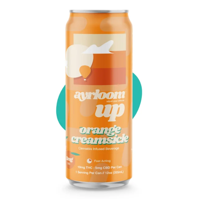 Ayrloom - "Up" Orange Creamsicle 2:1 Single Can (10mg Thc 5mg Cbd)