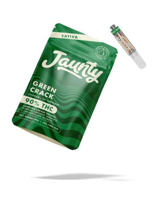 Jaunty - Green Crack 1g 510 Vape Cart