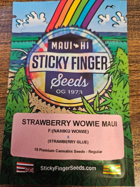 Sticky Finger Seeds - Strawberry Maui Wowie (R) - 15pk