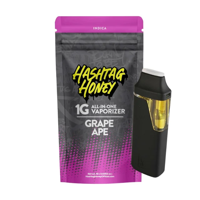 Hashtag Honey - Grape Ape - 1g Aio Vape